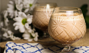 Молочное желе с горьким шоколадом Молочное желе с горьким шоколадом